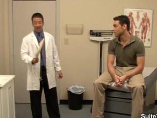 Lusty doctor acquires nailed by his homo patient at work